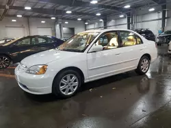 Carros salvage sin ofertas aún a la venta en subasta: 2003 Honda Civic EX