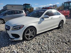 2016 Mercedes-Benz C 300 4matic en venta en Wayland, MI