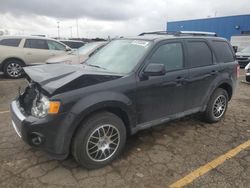 Salvage cars for sale at Woodhaven, MI auction: 2012 Ford Escape Limited