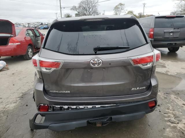 2014 Toyota Highlander XLE