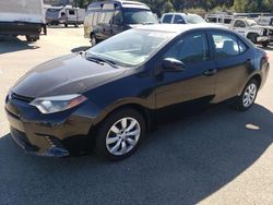 Toyota salvage cars for sale: 2016 Toyota Corolla L