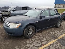 Salvage cars for sale at Woodhaven, MI auction: 2008 Ford Taurus SEL