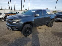 Salvage trucks for sale at Van Nuys, CA auction: 2015 Chevrolet Colorado LT