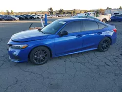 Salvage cars for sale at Vallejo, CA auction: 2023 Honda Civic SI