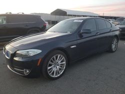 Salvage cars for sale at Fresno, CA auction: 2011 BMW 550 I