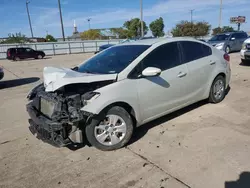 KIA Forte Vehiculos salvage en venta: 2015 KIA Forte LX