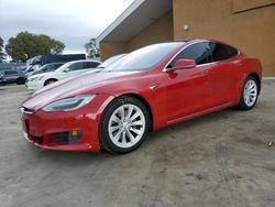 Salvage cars for sale at Hayward, CA auction: 2017 Tesla Model S