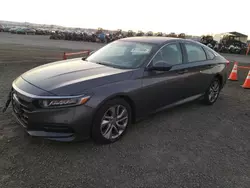 Salvage cars for sale from Copart San Diego, CA: 2019 Honda Accord LX