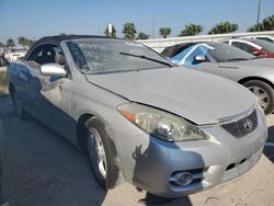 Salvage cars for sale at Arcadia, FL auction: 2008 Toyota Camry Solara SE