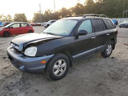 2005 Hyundai Santa FE GLS en venta en Savannah, GA