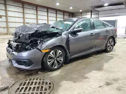 Honda Civic ex salvage cars for sale: 2017 Honda Civic EX