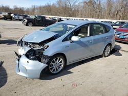 Vehiculos salvage en venta de Copart Ellwood City, PA: 2013 Toyota Prius V