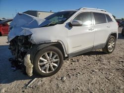 Salvage SUVs for sale at auction: 2015 Jeep Cherokee Limited