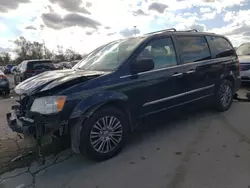 Salvage cars for sale at Fort Wayne, IN auction: 2013 Chrysler Town & Country Touring L