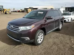 Toyota salvage cars for sale: 2012 Toyota Highlander Base