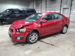 Salvage cars for sale at Franklin, WI auction: 2013 Chevrolet Sonic LT