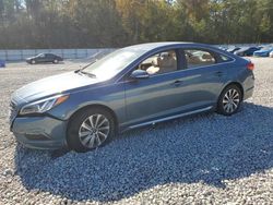 Salvage cars for sale at Ellenwood, GA auction: 2017 Hyundai Sonata Sport