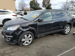 Salvage cars for sale from Copart Moraine, OH: 2017 Chevrolet Traverse LT