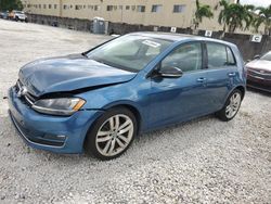 2015 Volkswagen Golf TDI en venta en Opa Locka, FL