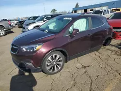 Salvage cars for sale from Copart Woodhaven, MI: 2018 Buick Encore Essence