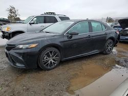 Salvage cars for sale at San Martin, CA auction: 2024 Toyota Camry SE Night Shade