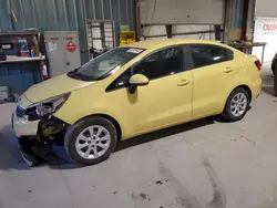 Salvage cars for sale at Eldridge, IA auction: 2016 KIA Rio LX