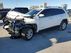 Salvage cars for sale from Copart New Orleans, LA: 2016 Jeep Cherokee Latitude