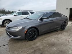 Salvage cars for sale at Franklin, WI auction: 2016 Chrysler 200 Limited