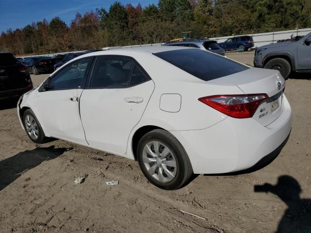 2016 Toyota Corolla L