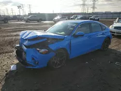 Salvage cars for sale at Elgin, IL auction: 2022 Honda Civic Sport Touring