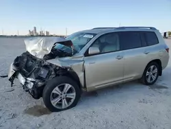 Salvage cars for sale at New Braunfels, TX auction: 2009 Toyota Highlander Sport