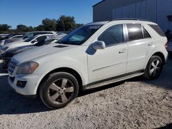 Salvage cars for sale at Apopka, FL auction: 2009 Mercedes-Benz ML 350