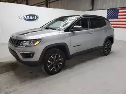 Jeep salvage cars for sale: 2021 Jeep Compass Trailhawk