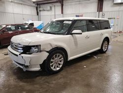 Salvage cars for sale at Franklin, WI auction: 2010 Ford Flex SEL