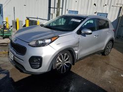 Salvage cars for sale at Montgomery, AL auction: 2018 KIA Sportage EX