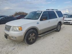 Ford salvage cars for sale: 2006 Ford Expedition Eddie Bauer