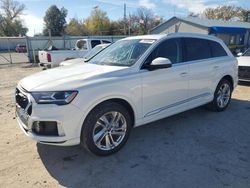 Vehiculos salvage en venta de Copart Wichita, KS: 2022 Audi Q7 Premium Plus