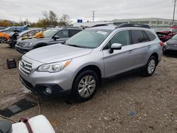 Salvage cars for sale at Chicago Heights, IL auction: 2017 Subaru Outback 2.5I Premium