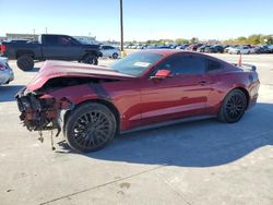 Salvage cars for sale at Grand Prairie, TX auction: 2017 Ford Mustang