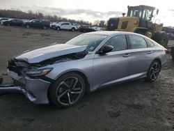 Salvage cars for sale at Windsor, NJ auction: 2022 Honda Accord Sport SE