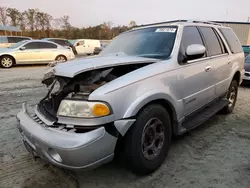 Lincoln Navigator salvage cars for sale: 2000 Lincoln Navigator