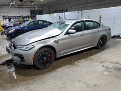 BMW Vehiculos salvage en venta: 2021 BMW M5