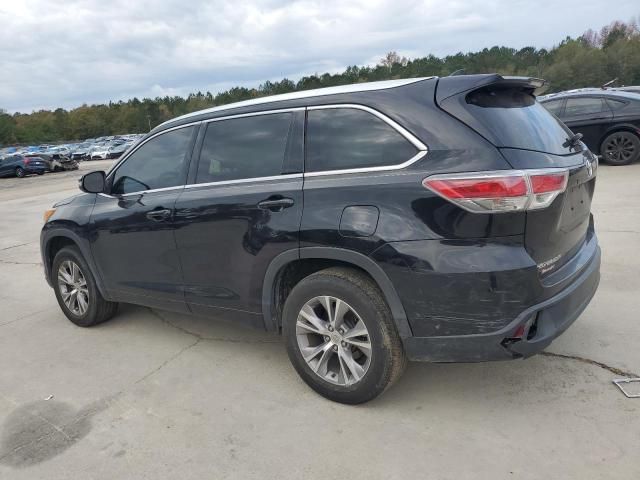 2015 Toyota Highlander XLE