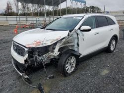 Salvage cars for sale at Spartanburg, SC auction: 2020 KIA Sorento L