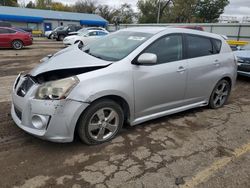 Vehiculos salvage en venta de Copart Wichita, KS: 2009 Pontiac Vibe GT