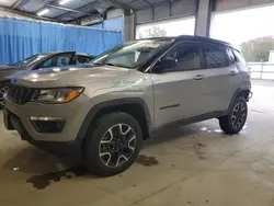 Jeep salvage cars for sale: 2019 Jeep Compass Trailhawk