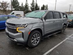 Salvage cars for sale from Copart Rancho Cucamonga, CA: 2023 Chevrolet Suburban C1500 LT