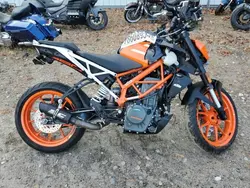 Salvage motorcycles for sale at Lyman, ME auction: 2018 KTM 390 Duke