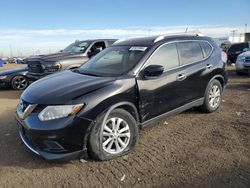 Salvage cars for sale at Brighton, CO auction: 2016 Nissan Rogue S