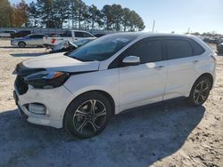 Salvage cars for sale at Loganville, GA auction: 2019 Ford Edge ST